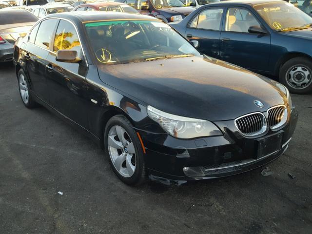 WBANU535X8CT09206 - 2008 BMW 528 I BLACK photo 1