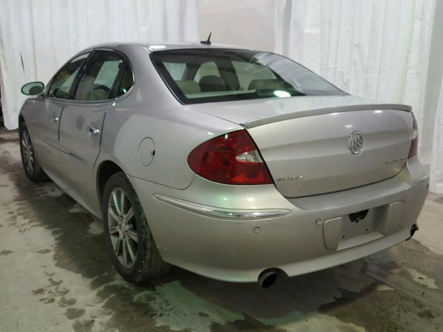 2G4WN58C981141779 - 2008 BUICK LACROSSE S GRAY photo 3