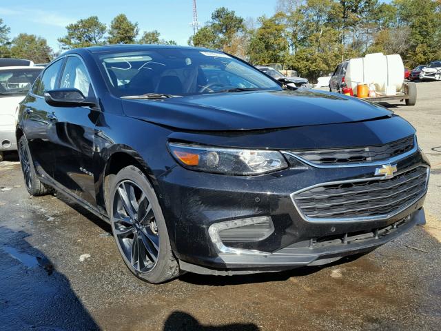 1G1ZH5SX3GF344445 - 2016 CHEVROLET MALIBU PRE BLACK photo 1