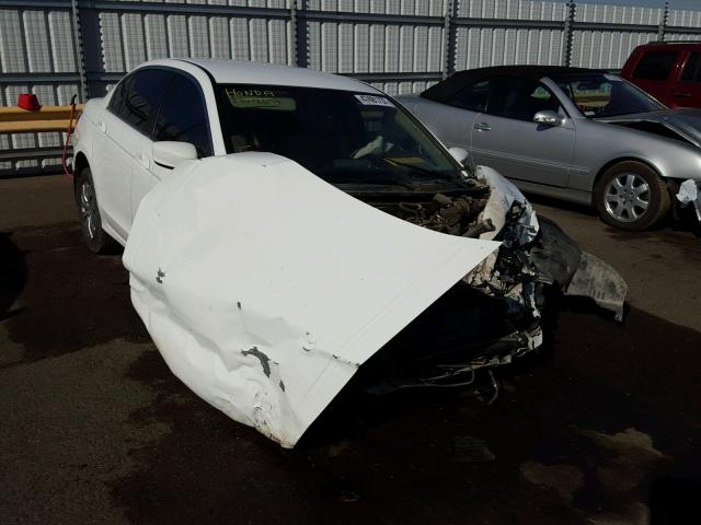 1HGCP2F38CA144031 - 2012 HONDA ACCORD LX WHITE photo 1