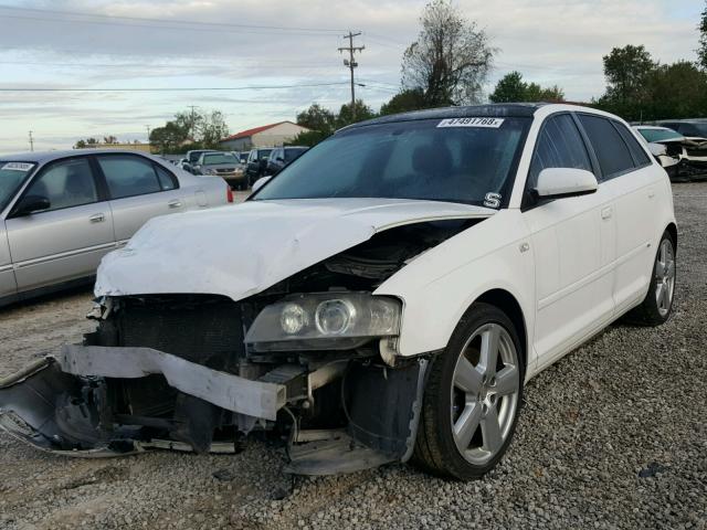 WAUHF78P58A013132 - 2008 AUDI A3 2.0 WHITE photo 2