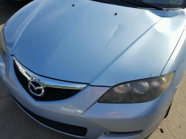 JM1BK32F571715723 - 2007 MAZDA 3 I BLUE photo 9