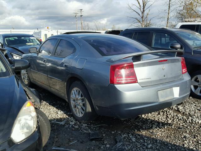 2B3KA53H96H227553 - 2006 DODGE CHARGER R/ SILVER photo 3