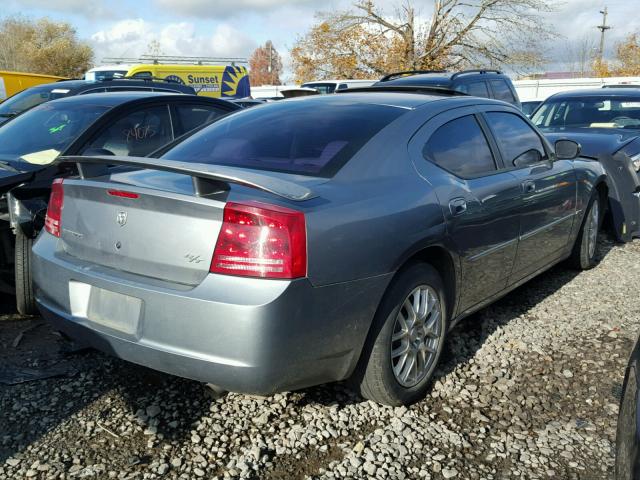 2B3KA53H96H227553 - 2006 DODGE CHARGER R/ SILVER photo 4