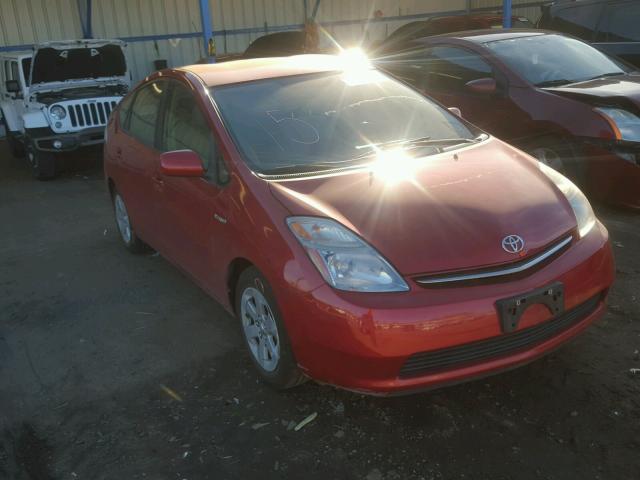 JTDKB20U687804971 - 2008 TOYOTA PRIUS RED photo 1