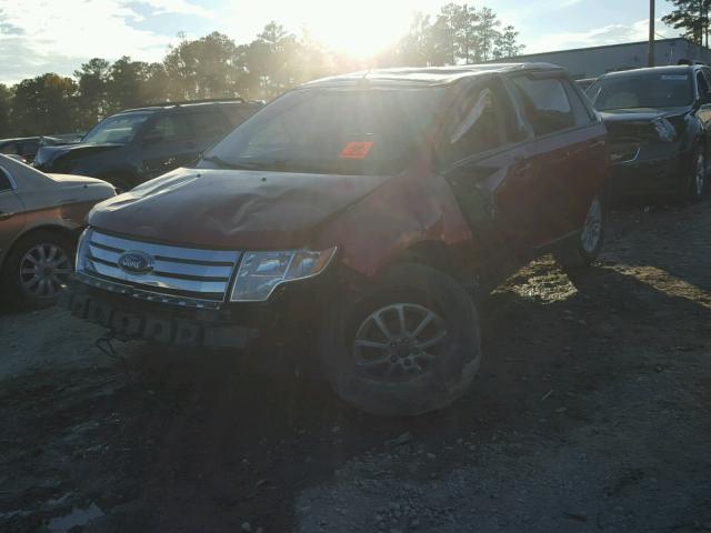 2FMDK39C97BB32141 - 2007 FORD EDGE SEL P RED photo 2