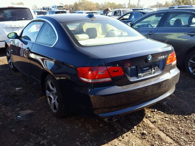 WBAWC33508PD09416 - 2008 BMW 328 XI BLUE photo 3