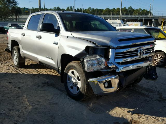 5TFEW5F11HX224110 - 2017 TOYOTA TUNDRA CRE SILVER photo 1