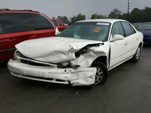 2G4WS52J331124677 - 2003 BUICK CENTURY CU WHITE photo 2