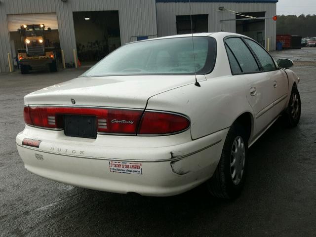 2G4WS52J331124677 - 2003 BUICK CENTURY CU WHITE photo 4