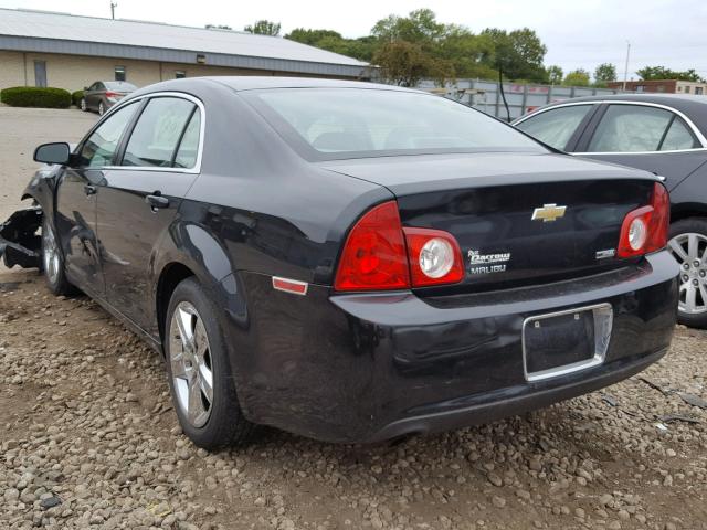 1G1ZA5E01A4102243 - 2010 CHEVROLET MALIBU LS BLACK photo 3
