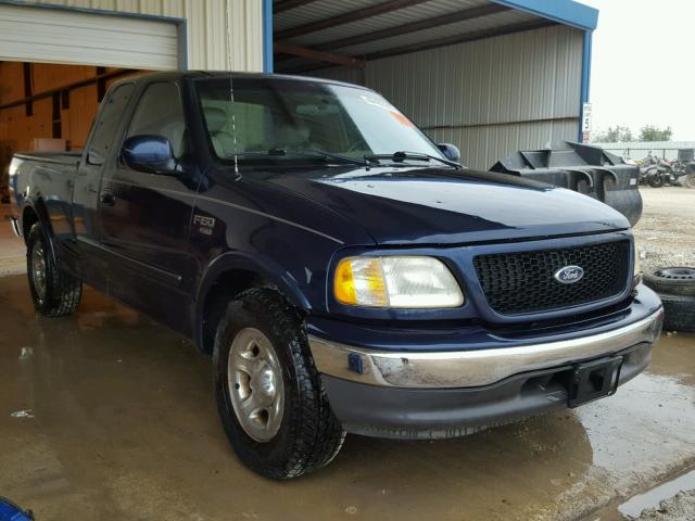 1FTRX17WX2NA43902 - 2002 FORD F150 BLUE photo 1