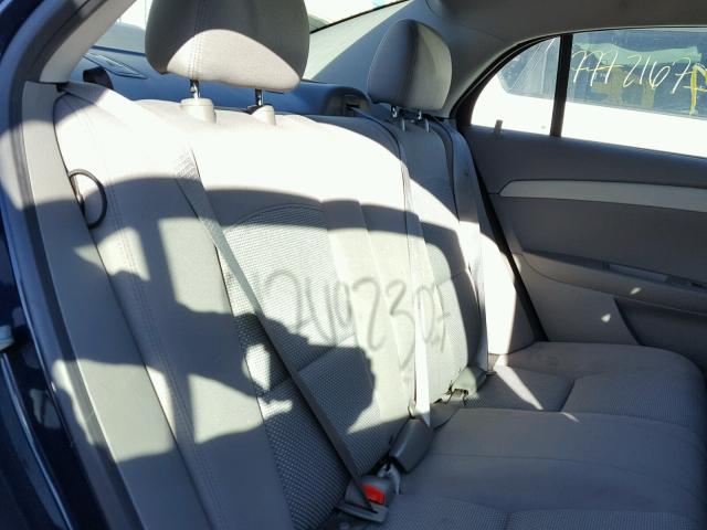 1G1ZB5E09CF238950 - 2012 CHEVROLET MALIBU LS BLUE photo 6