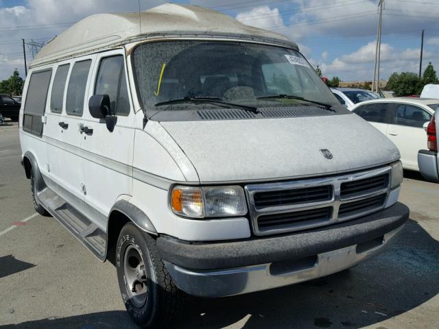 2B6HB21Y7VK522177 - 1997 DODGE RAM VAN B2 WHITE photo 1