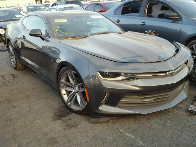 1G1FB1RS2H0157659 - 2017 CHEVROLET CAMARO LT CHARCOAL photo 1