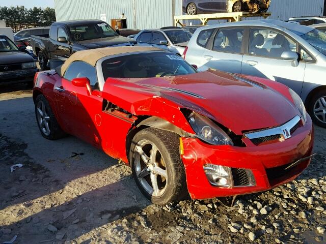 1G8MG35X57Y135467 - 2007 SATURN SKY REDLIN RED photo 9