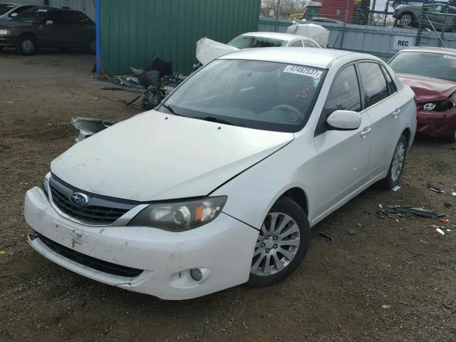 JF1GE61698H524644 - 2008 SUBARU IMPREZA 2. WHITE photo 2