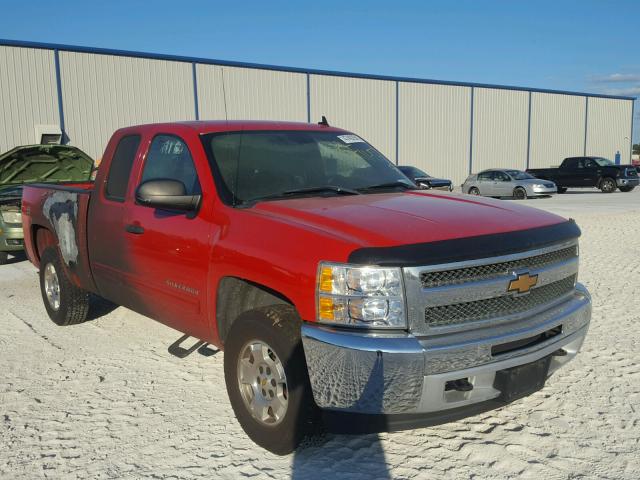 1GCRKSE71CZ274486 - 2012 CHEVROLET SILVERADO RED photo 1