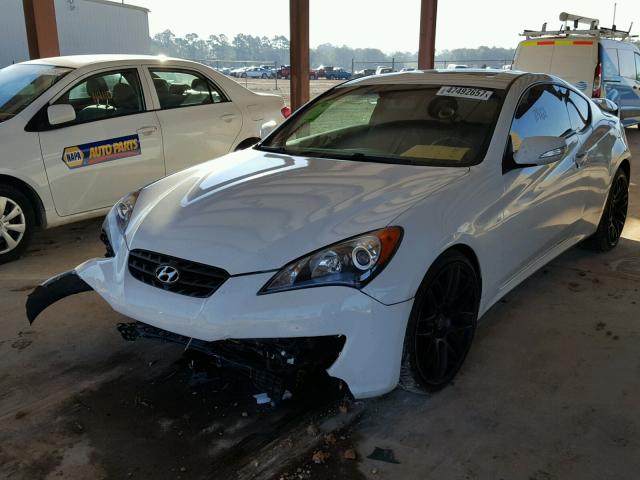 KMHHU6KHXCU071275 - 2012 HYUNDAI GENESIS CO WHITE photo 2