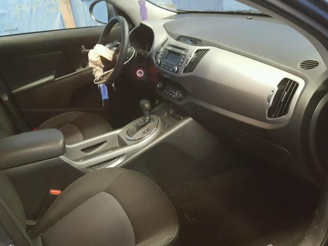 KNDPBCAC1F7780237 - 2015 KIA SPORTAGE L BLUE photo 5