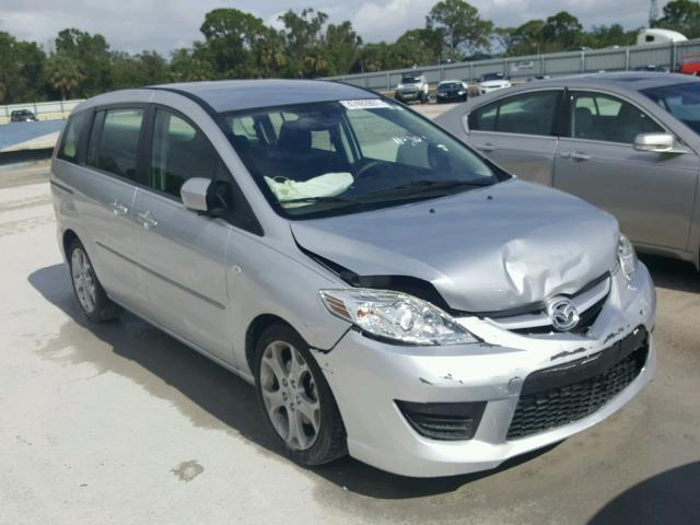 JM1CR293280300680 - 2008 MAZDA 5 SILVER photo 1