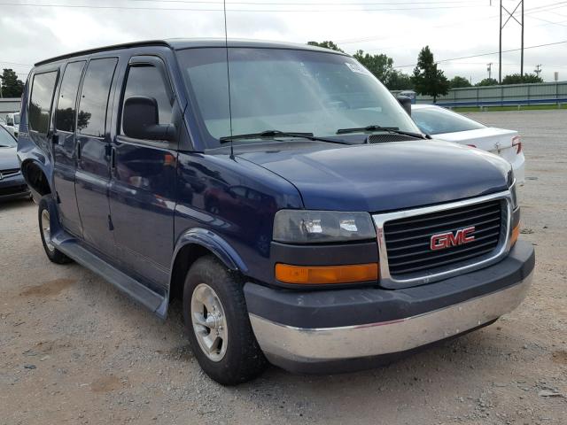 1GDFH15T431106215 - 2003 GMC SAVANA RV BLUE photo 1