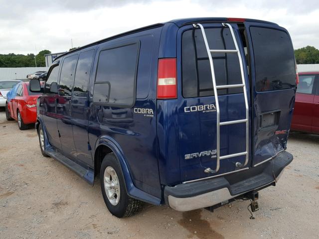 1GDFH15T431106215 - 2003 GMC SAVANA RV BLUE photo 3