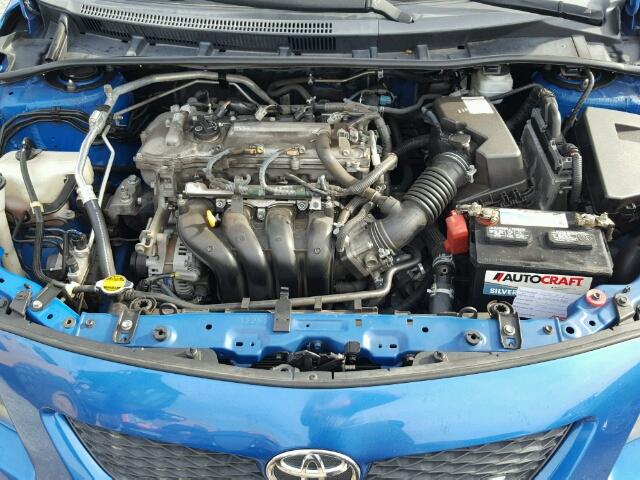 1NXBU40E19Z089854 - 2009 TOYOTA COROLLA BA BLUE photo 7