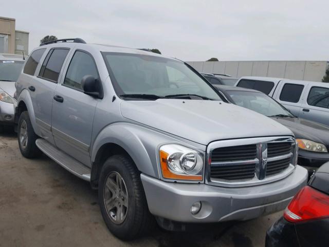 1D4HB58D84F241392 - 2004 DODGE DURANGO LI SILVER photo 1