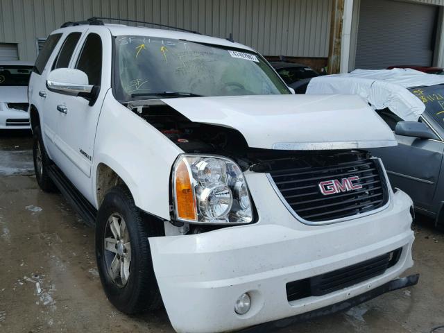 1GKFC13087R128449 - 2007 GMC YUKON WHITE photo 1