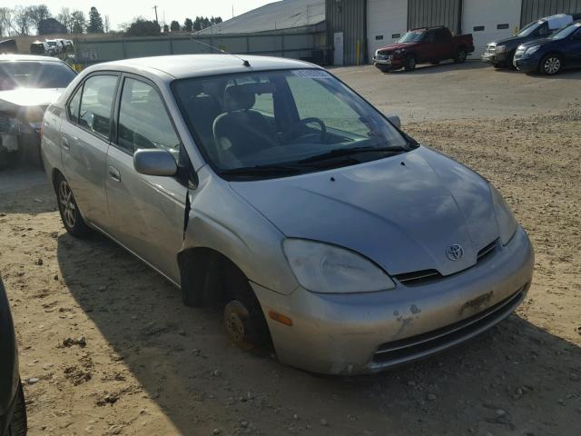 JT2BK18U920062007 - 2002 TOYOTA PRIUS SILVER photo 1