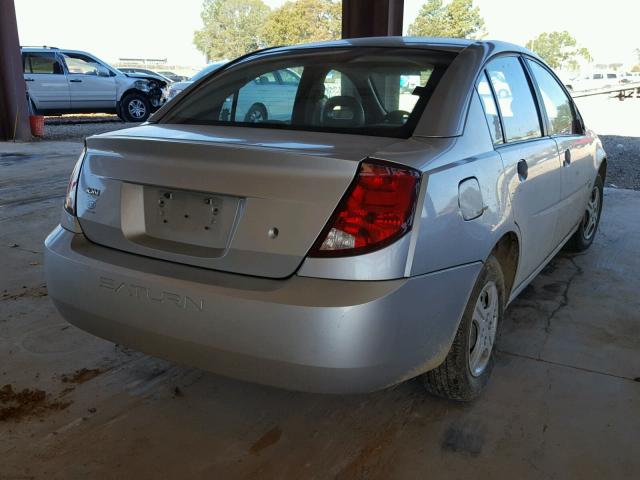 1G8AG52F14Z172595 - 2004 SATURN ION LEVEL GRAY photo 4