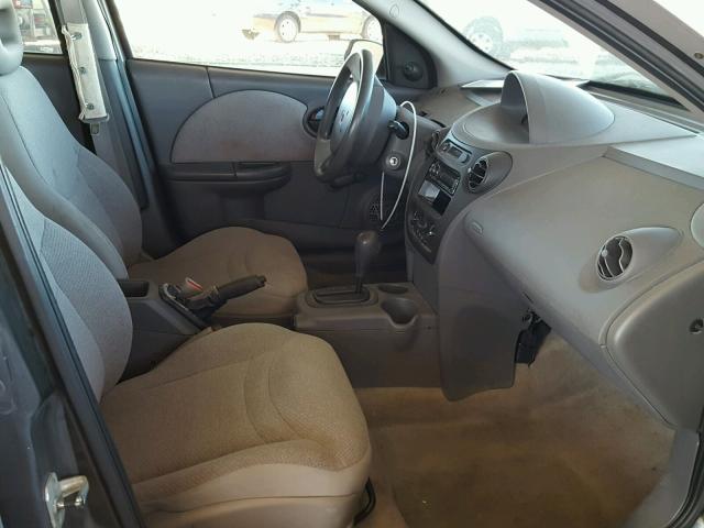 1G8AG52F14Z172595 - 2004 SATURN ION LEVEL GRAY photo 5