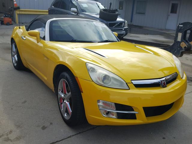 1G8MB35B37Y116600 - 2007 SATURN SKY YELLOW photo 1