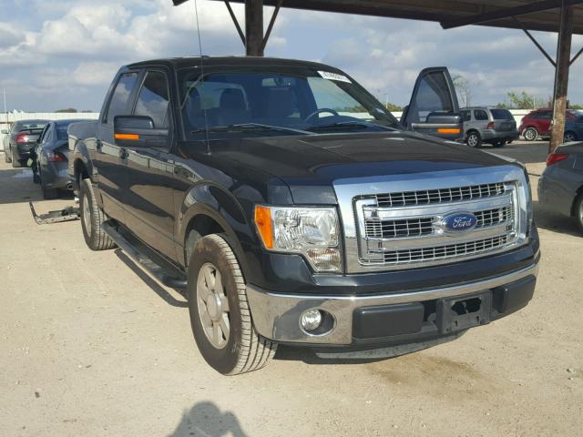 1FTFW1CF9DFD55184 - 2013 FORD F150 SUPER BLACK photo 1