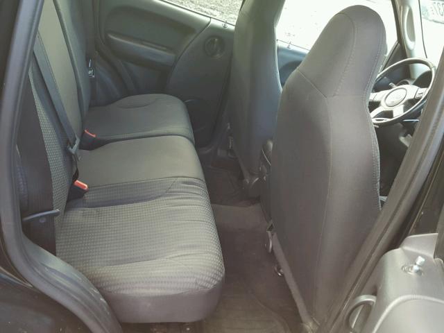 1J4GL48K84W195491 - 2004 JEEP LIBERTY SP BLACK photo 6