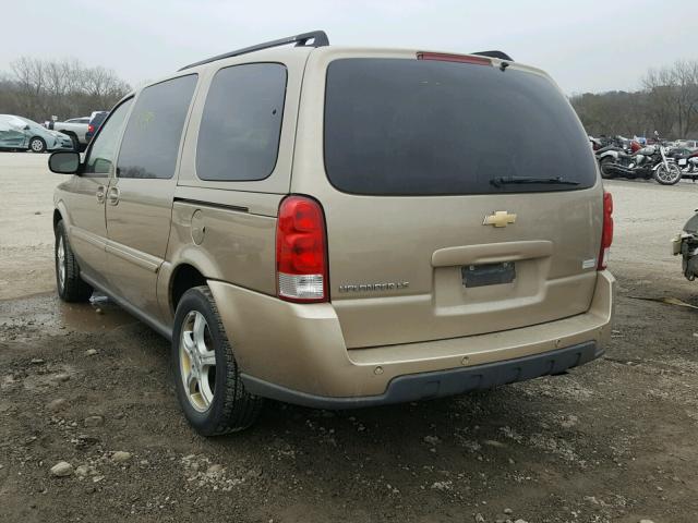 1GNDV23LX5D277007 - 2005 CHEVROLET UPLANDER L GOLD photo 3