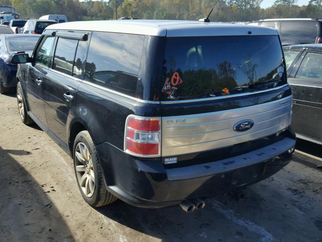 2FMDK53C09BA10341 - 2009 FORD FLEX LIMIT BLACK photo 3