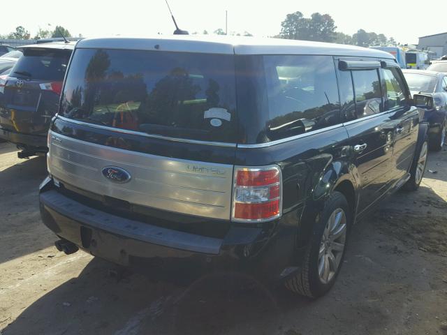 2FMDK53C09BA10341 - 2009 FORD FLEX LIMIT BLACK photo 4