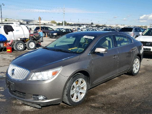 1G4GD5EG9AF167523 - 2010 BUICK LACROSSE C BROWN photo 2