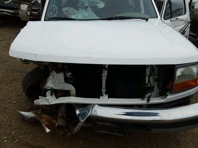 3FEKF37F8VMA66441 - 1997 FORD F350 WHITE photo 7