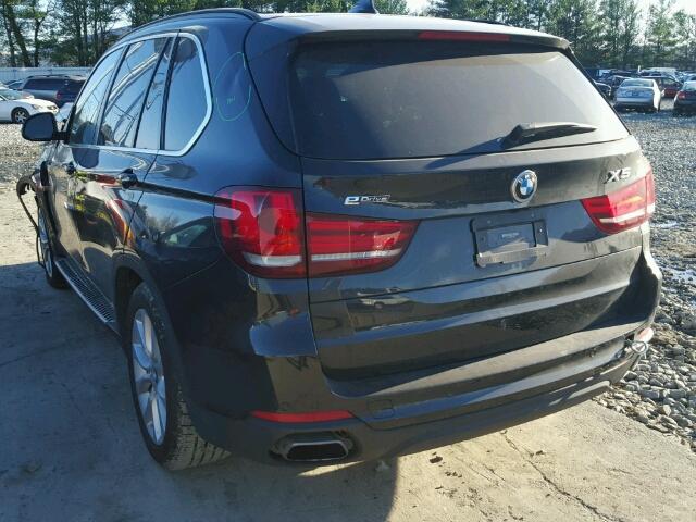 5UXKT0C50G0S78722 - 2016 BMW X5 XDR40E BLACK photo 3