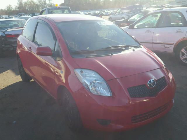 JTDJT923885153215 - 2008 TOYOTA YARIS RED photo 1