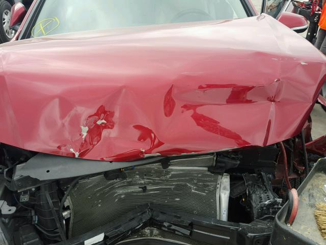 5NPE34AF6FH029795 - 2015 HYUNDAI SONATA SPO RED photo 7