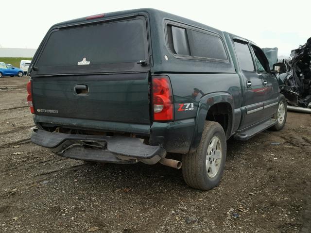 2GCEK13Z771113636 - 2007 CHEVROLET SILVERADO GREEN photo 4