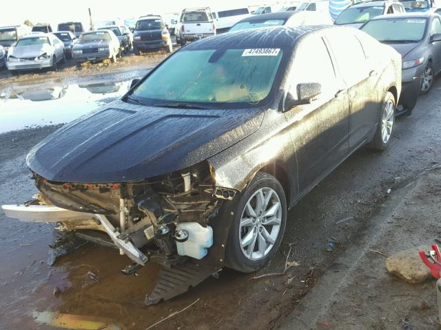 2G1115S35G9101436 - 2016 CHEVROLET IMPALA LT GRAY photo 2