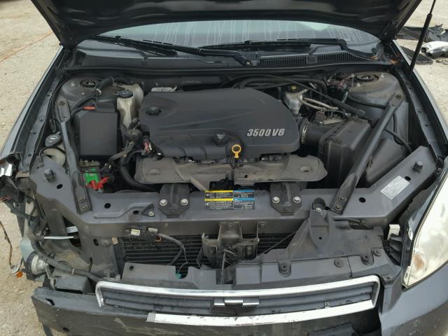 2G1WA5EK5A1120504 - 2010 CHEVROLET IMPALA LS CHARCOAL photo 7