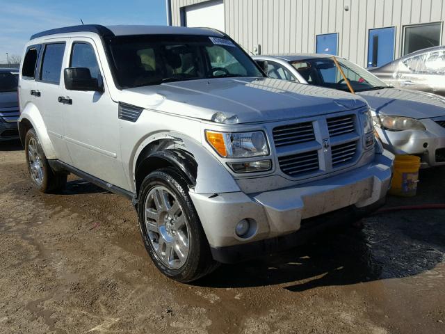 1D4PU4GK2AW157080 - 2010 DODGE NITRO HEAT SILVER photo 1