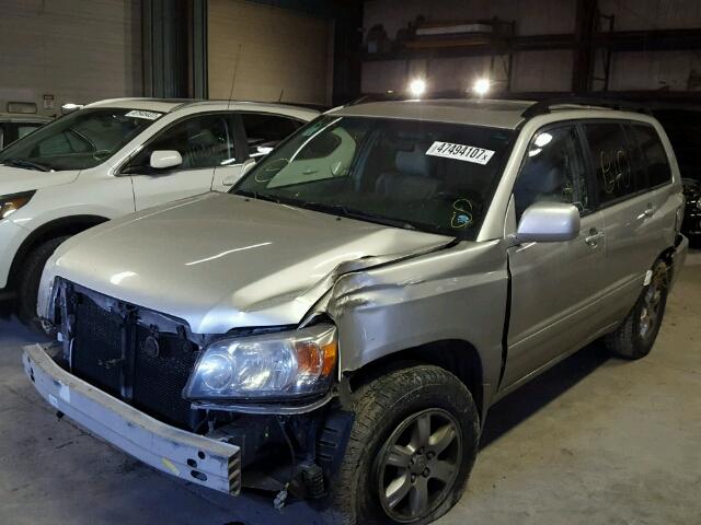 JTEEP21A160146044 - 2006 TOYOTA HIGHLANDER SILVER photo 2