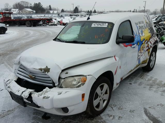 3GCCA85B69S538128 - 2009 CHEVROLET HHR PANEL WHITE photo 2